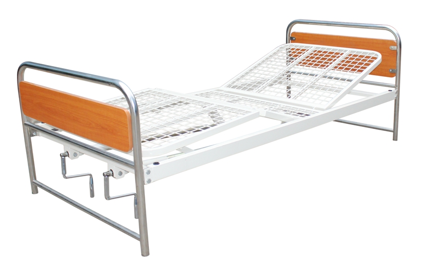 Crank Manual Patient Bed for Medical Use