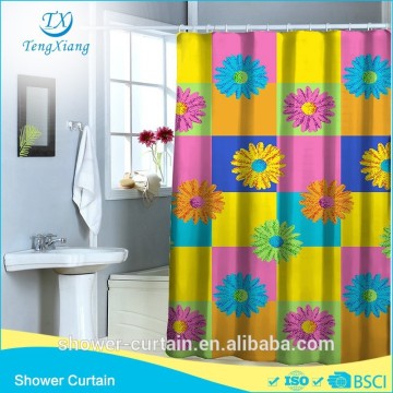 Polyester Printing Ready Made Shower Curtain Printing
