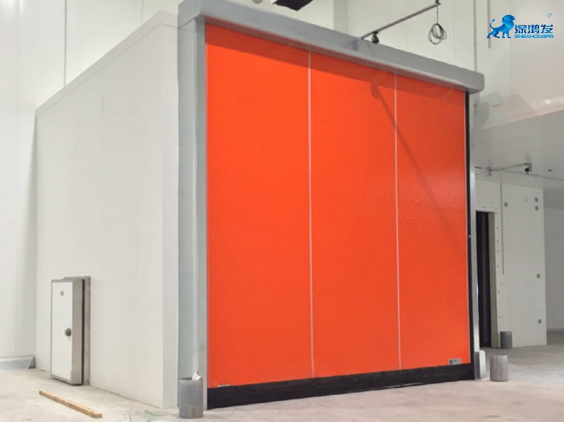 Sefl-repairing PVC high speed roller door