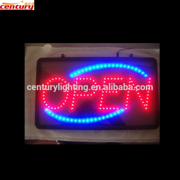 wholesale china factory price OPEN animated led sign