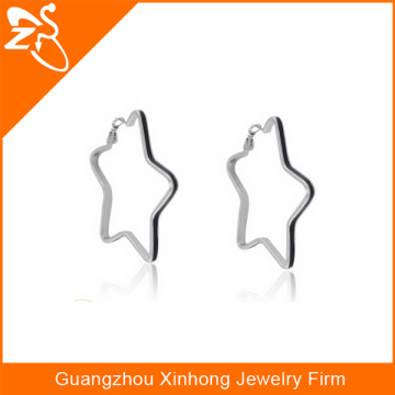 surgical steel star earrings jewelry fashion, new design earrings, fashion earrings jewellery