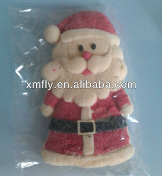 customized individual gifted christmas marshmallow/cotton candy santa