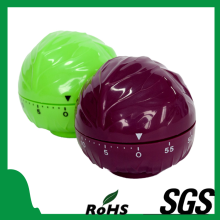 Vegetable Shape Kitchen Timer Cabbage Mechanical 60 Seconds Timer