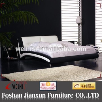 F6061 designer leather bed