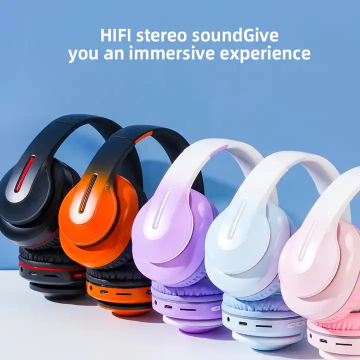 Hifi стерео легкая гарнитура для туристического офиса ПК