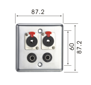Amplifier Speaker Binding Post