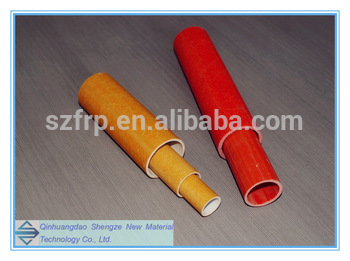 frp pultrusion tube/ fiberglass hollow rod / frp round tube