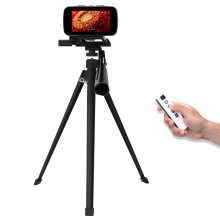S3 Black Tripod with Wireless Remote Control 2K HD Macro Camera 1-3X Digital Zoom