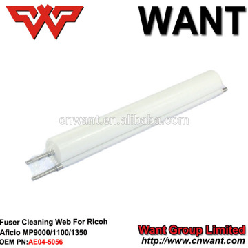 MP9000/1100/1350 fuser cleaning web For Ricoh Aficio MP9000 MP1100 MP1350 MP1356 fuser cleaning Web Roller AE04-5056