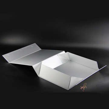 Custom book shape hot stamping magnetic paper box