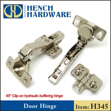 Concealed 45 degree openning angle cabinet hinges