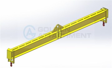 adjustable lifting beam spreader beam