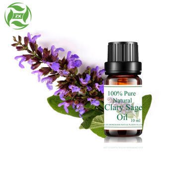 Clary sage oil for health care