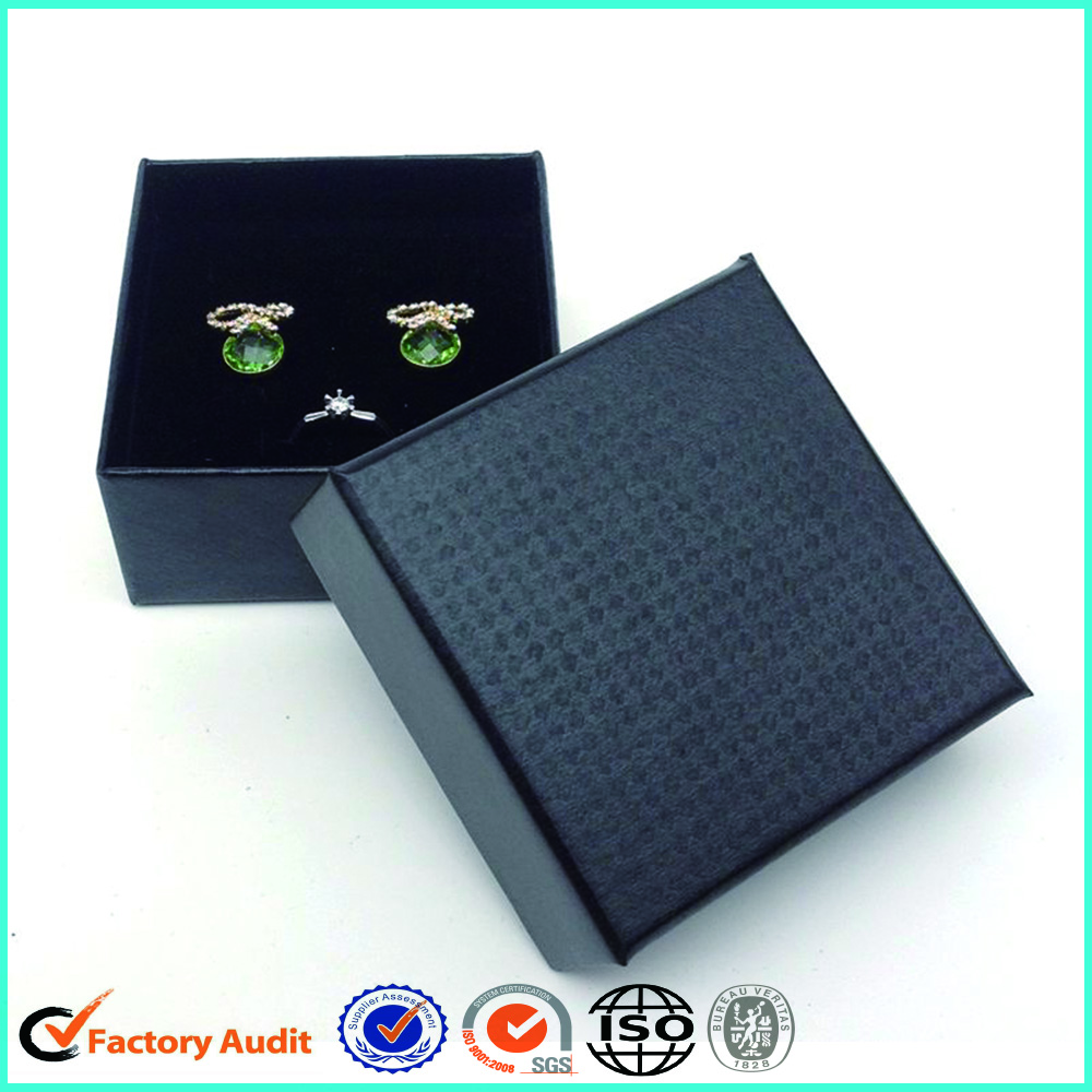 Black Earrings Jewelry Boxes