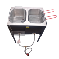 High pressure outdoor deep fryer with basket