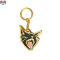 Metal Cute Customized Logo Enamel Anime Keychain