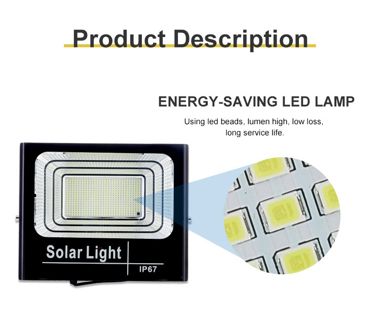 High lumen smd ip67 waterproof outdoor led flood light 200w solar outside lights