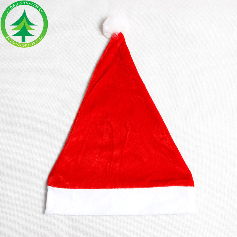 1pc High Quality Christmas Santa Claus Red Hats For Adult And Children XMAS Decor New Year's Gifts Home Party Supplies