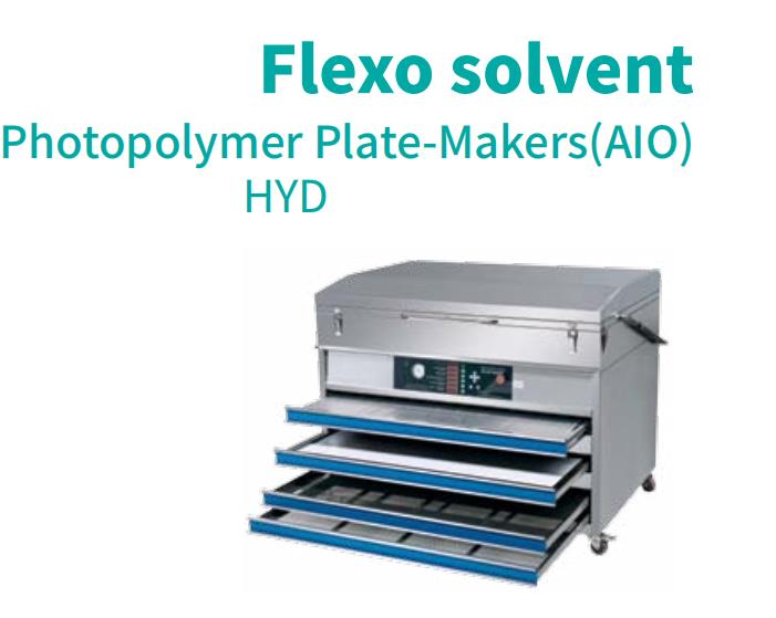 Flexo Solvent Fotopolimer Plaka Yapımcıları AIO HYD