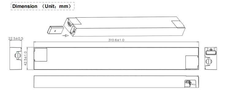 Драйвер пастаяннага напружання iot IOT constant voltage driver
