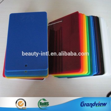 Thick Colored 1mm plexiglass sheet