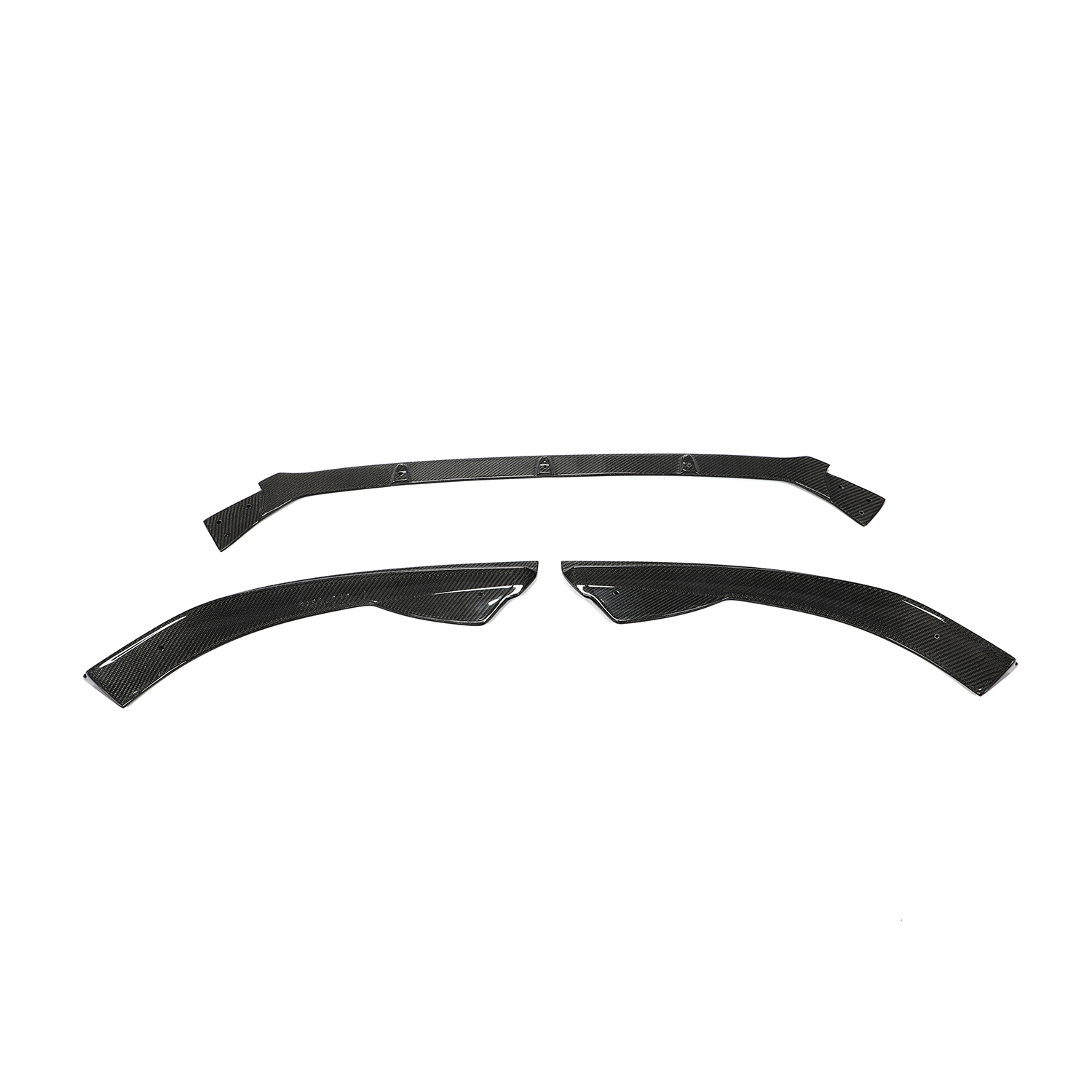 Carbon Fiber Auto Car Front Lip for Volkswagen JETTA Sagitar GLI 2013-2015 3pcs/set