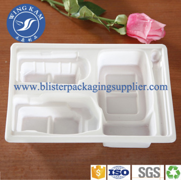 White Blister Tray Food Separate Tray