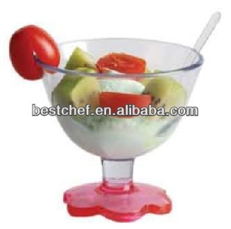 AS red blue base design Ice cream paper cup ice cream glass