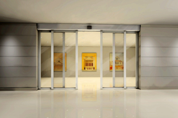 Automatic Sliding Doors for Business Building Entrances