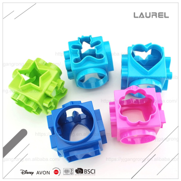 Wholesale ABS material six different shapes cookie tools