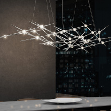 Modern Chrome Chandelier - Simig Lighting Dream Star Sky for Weddings and Parties