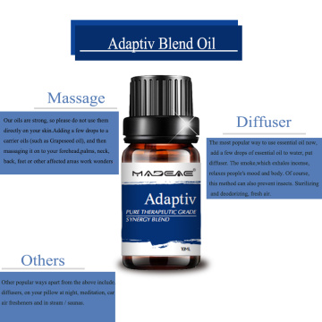 Precio a granel Adaptiv Blend Oil Massaje natural Relajante