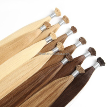 Wholesale I Tip, U Tip, and Flat Tip Keratin Prebonded Hair Extensions