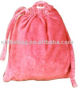 Velvet drawstring packing bag