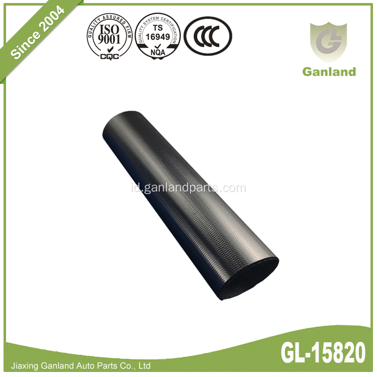 Black 900GSM Truck Cover PVC Dilapisi Tarpaulin