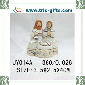 Polyresin religious items pray statue