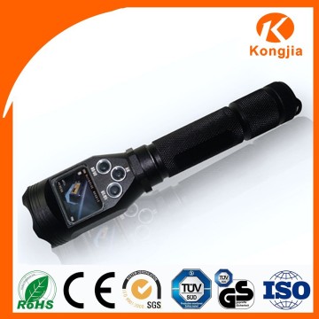 Rechargeable Camera DVR Torch Powerful Led Flashlight