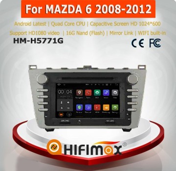 Hifimax Android 5.1 car multimedia for mazda 6 car multimedia system (2008-2012) for mazda 6 car mp3 player