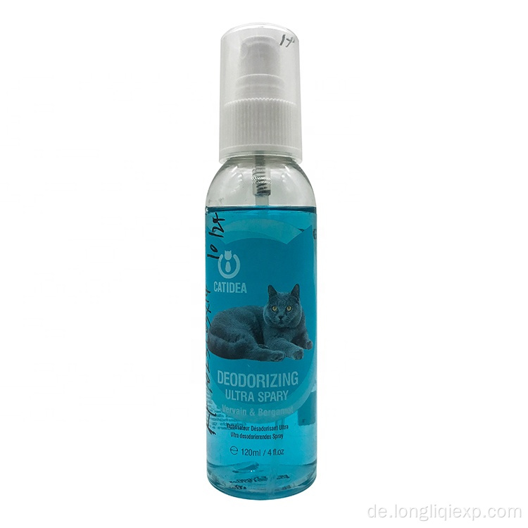 120ml hochwertiges Katzen-Deodorant-Spray für Haustier-Deodorant