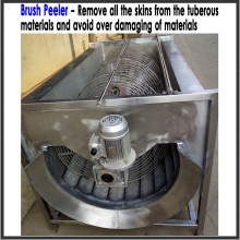 Industrial potato chips cutter and automatic commercial potato peeler