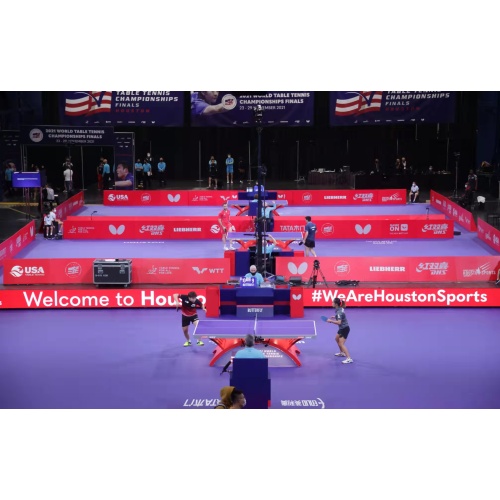 ITTF diluluskan Tenis Tenis PVC Lantai Sukan PVC