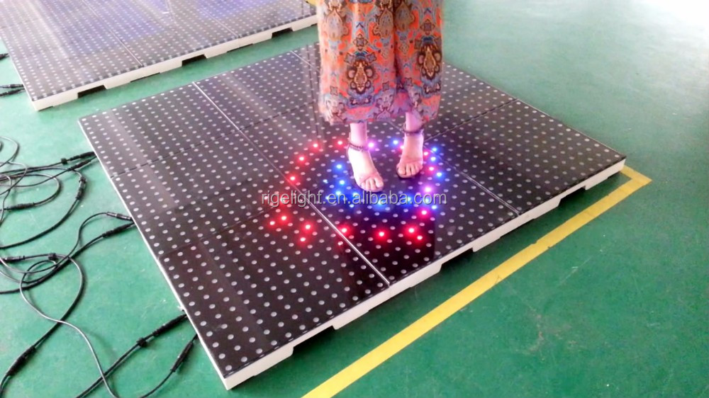 Online wholesale 8x8 Pixels interactive led dance floor projection system