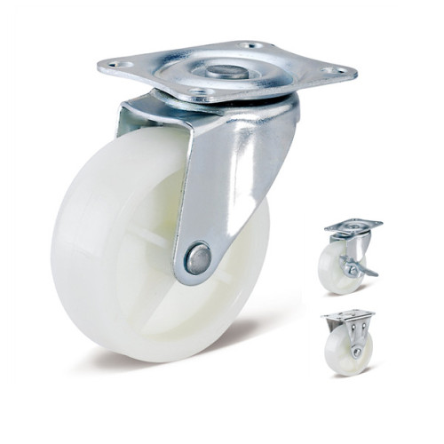 PP Light Duty Swivel Caster Hotel Diseño de diseño de hotel