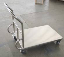 Steel Hand Carry Luggage Trolley for Goods Transportation