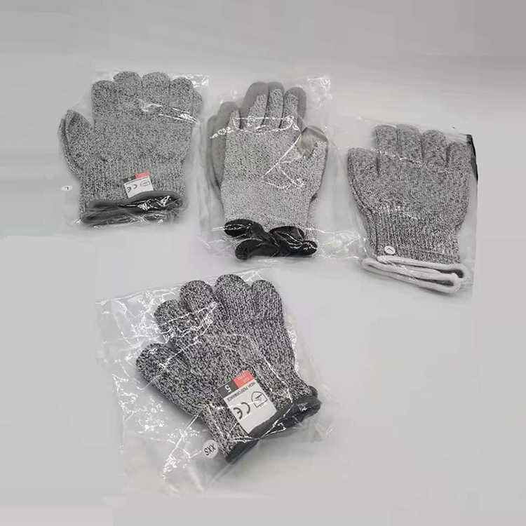 Safety Level 5 Cut Resistant Gloves Safe HPPE Protection Gloves Anti Cut Gloves for Kitchen Knives and Tools