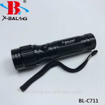 BAILONG C711 COB FLASHLIGHT WITH LASER