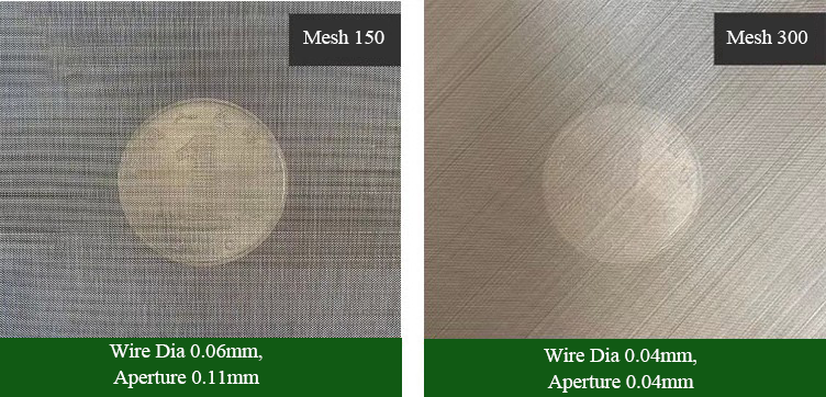 stainless steel 304/316 woven wire mesh screen cloth sieve filter screen