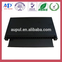 19" Rack Mount Sliding Type 12/24/48/72/96 Fibers FC/SC/ST Connector Fiber Optic Distribution Box