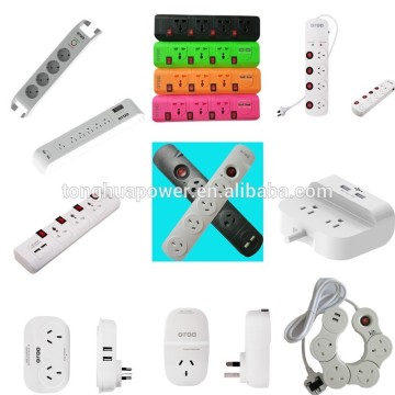 1/2/3/4/5/6 slots usb electric power bar / usb outlet bar / usb grounding bar