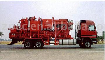 Double Pump Cementing Truck